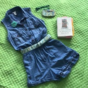 Full Outfit! Romper with Vera Bradley Accessories